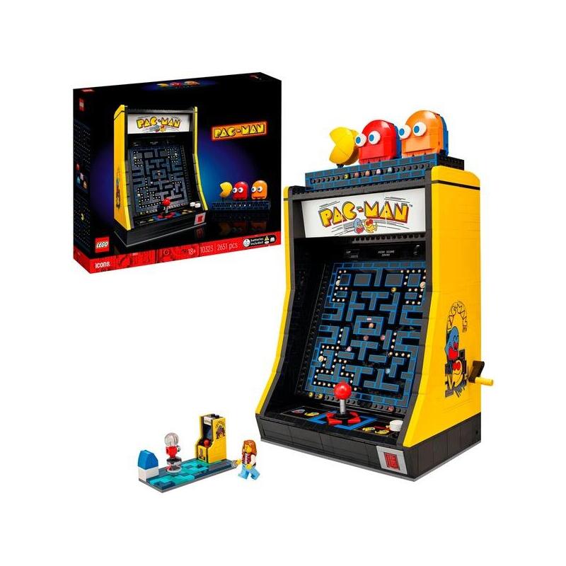 Lego 10323 icons mÁquina tragamonedas pac-man 10323