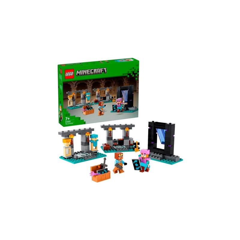 Lego 21252 minecraft la armería