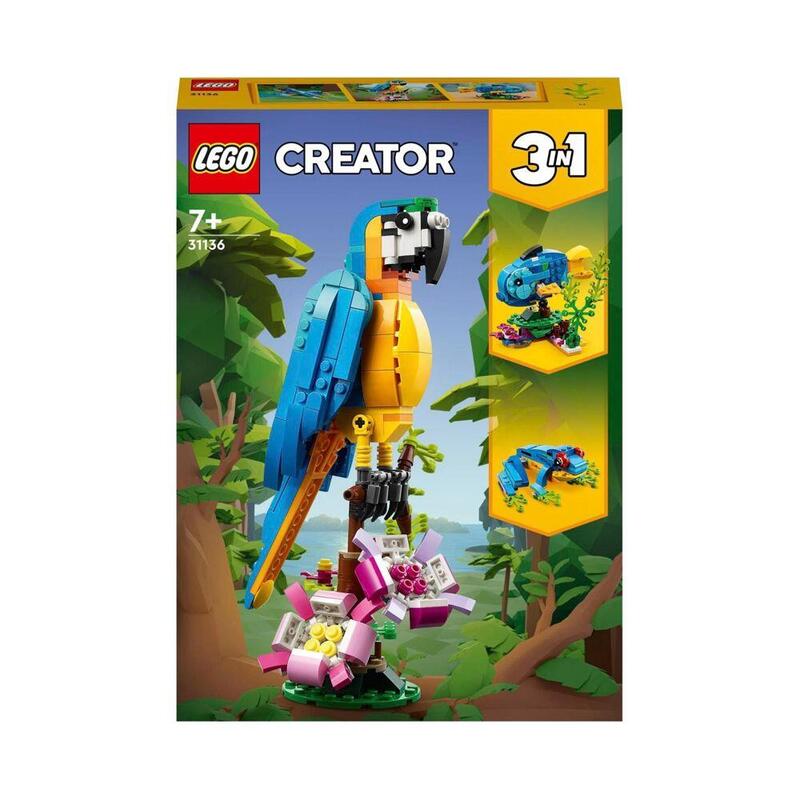 Lego 31136 creator loro exÓtico