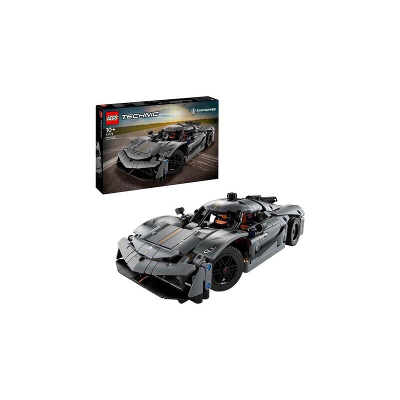 Lego 42173 technic superdeportivo koenigsegg jesko absolut en gris