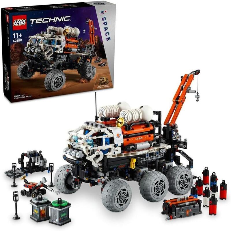 Lego 42180 technic róver explorador del equipo de marte