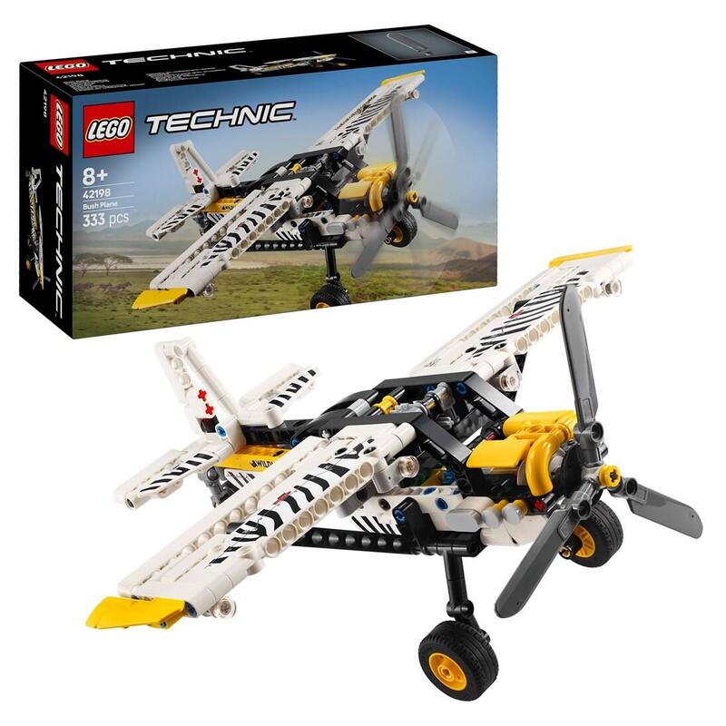 Lego 42198 technic aviÓn de hÉlice, juguete de construcciÓn   42198