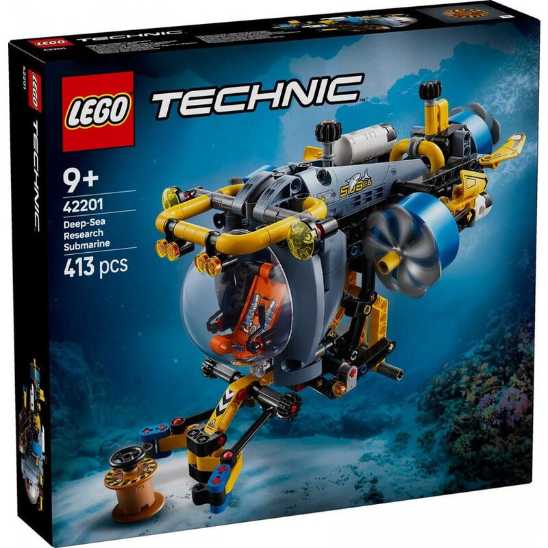 Lego 42201 technic submarino explorador de aguas profundas, juguete de construcciÓn   42201