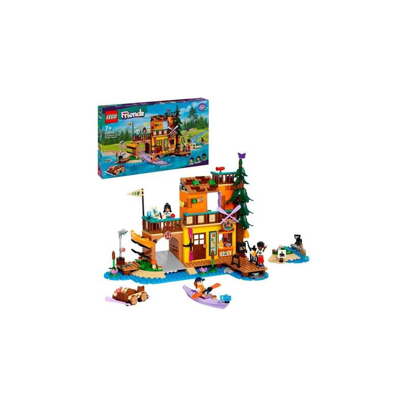 Lego 42626 friends campamento de aventuras con kayak, 42626