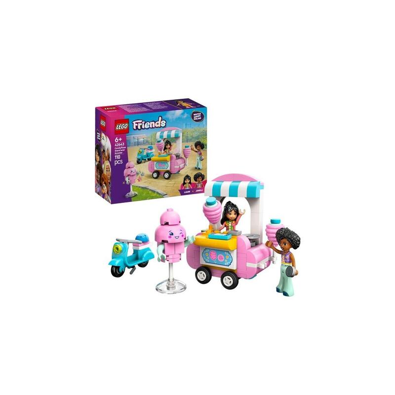 Lego 42643 friends juguete de construcciÓn puesto de algodÓn de azÚcar   42643