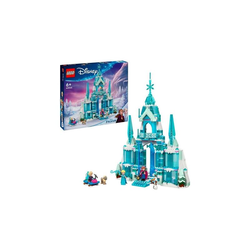 Lego 43244 disney princess palacio de invierno de elsa, 43244
