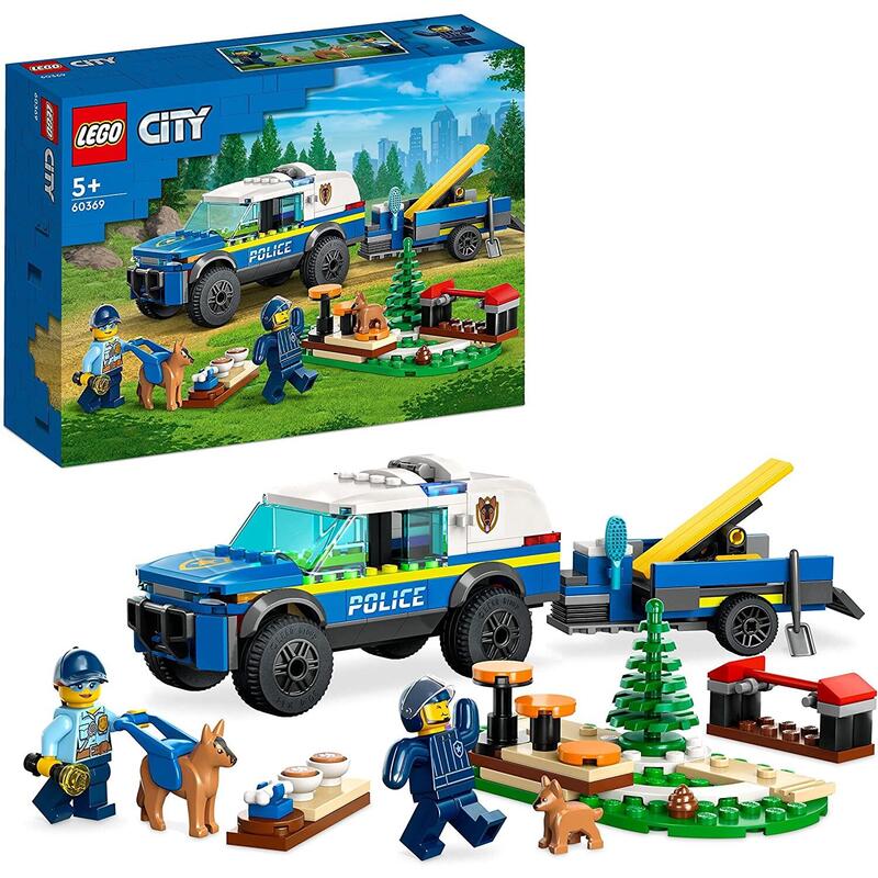 Lego 60369 – adiestramiento de perros policía de la ciudad