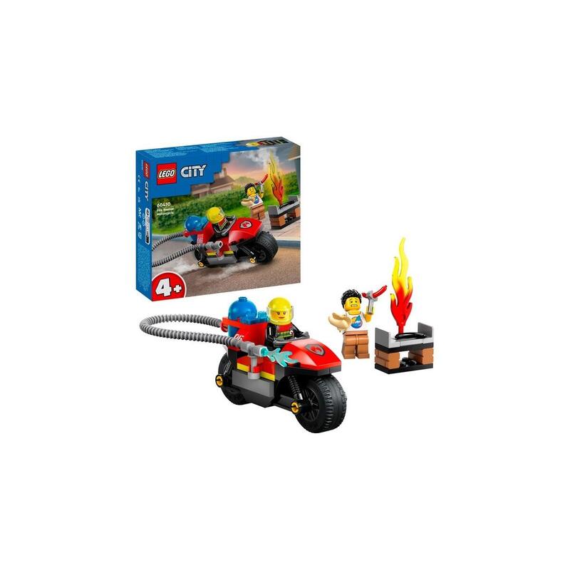 Lego 60410 city moto de bomberos