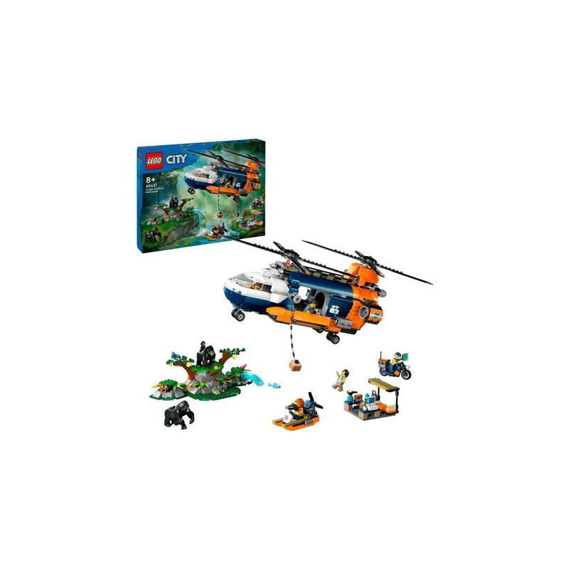 Lego 60437 city helicÓptero explorador de la selva 60437
