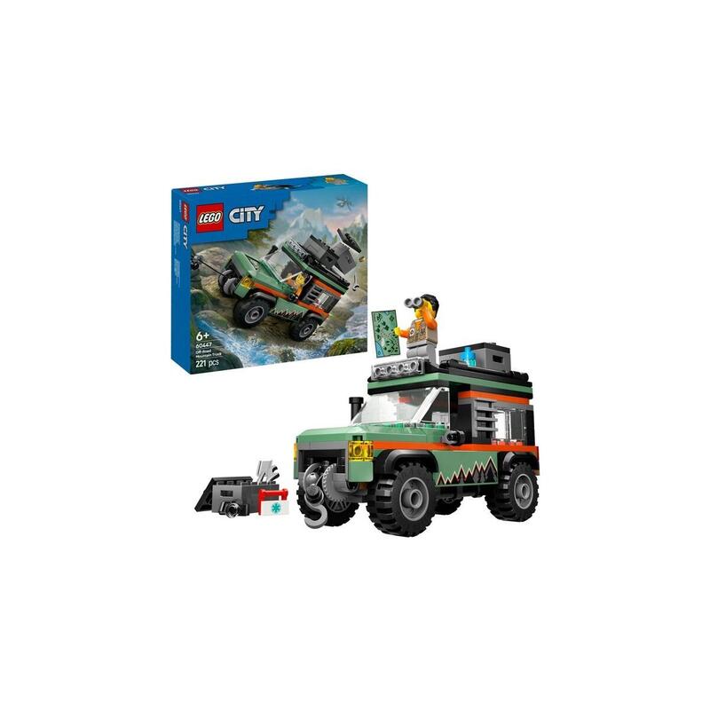 Lego 60447 city vehÍculo todoterreno, juguete de construcciÓn   60447
