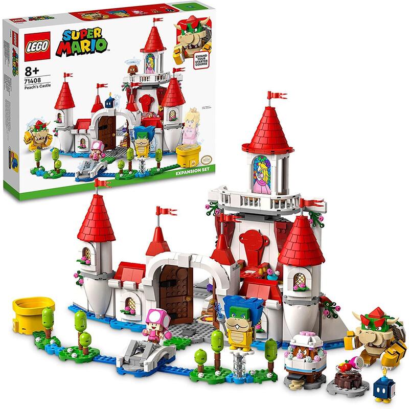 Lego 71408 super mario set de expansiÓn: castillo de peach