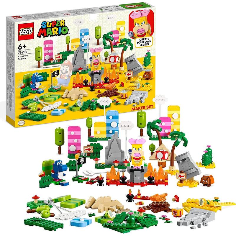 Lego 71418 super mario creative box level designer set