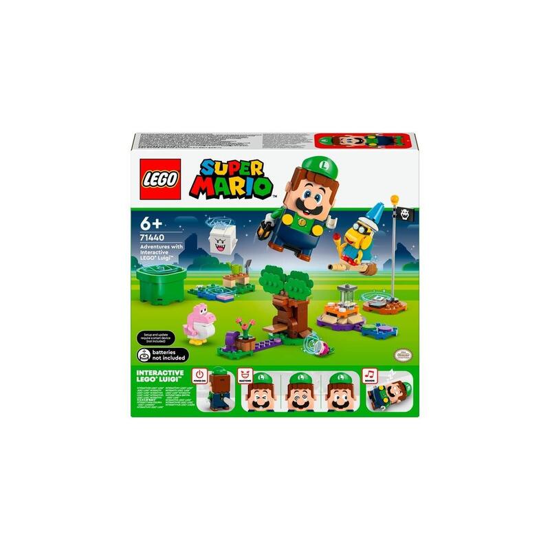 Lego 71440 super mario adventures con el  interactivo lego luigi