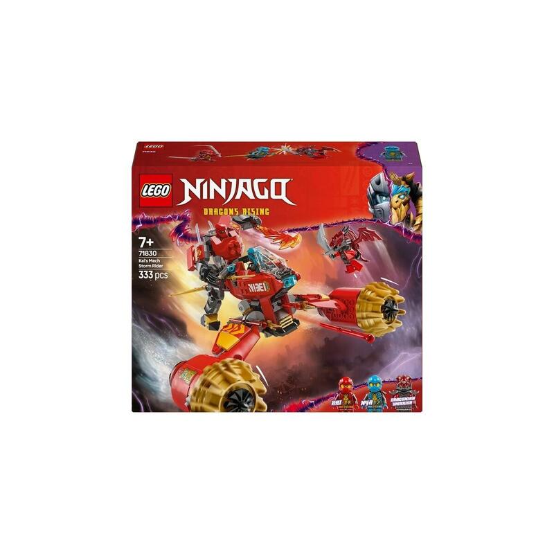 Lego 71830 ninjago kai’s storm rider mech, 71830