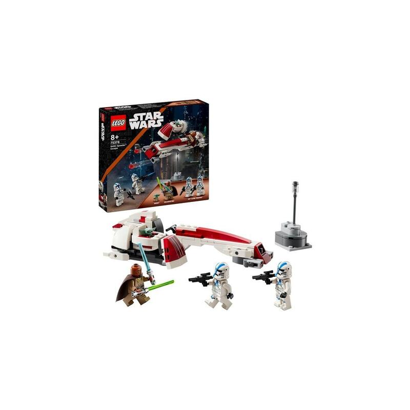 Lego 75378 star wars escape con el barc speeder, juguete de construcciÓn 75378