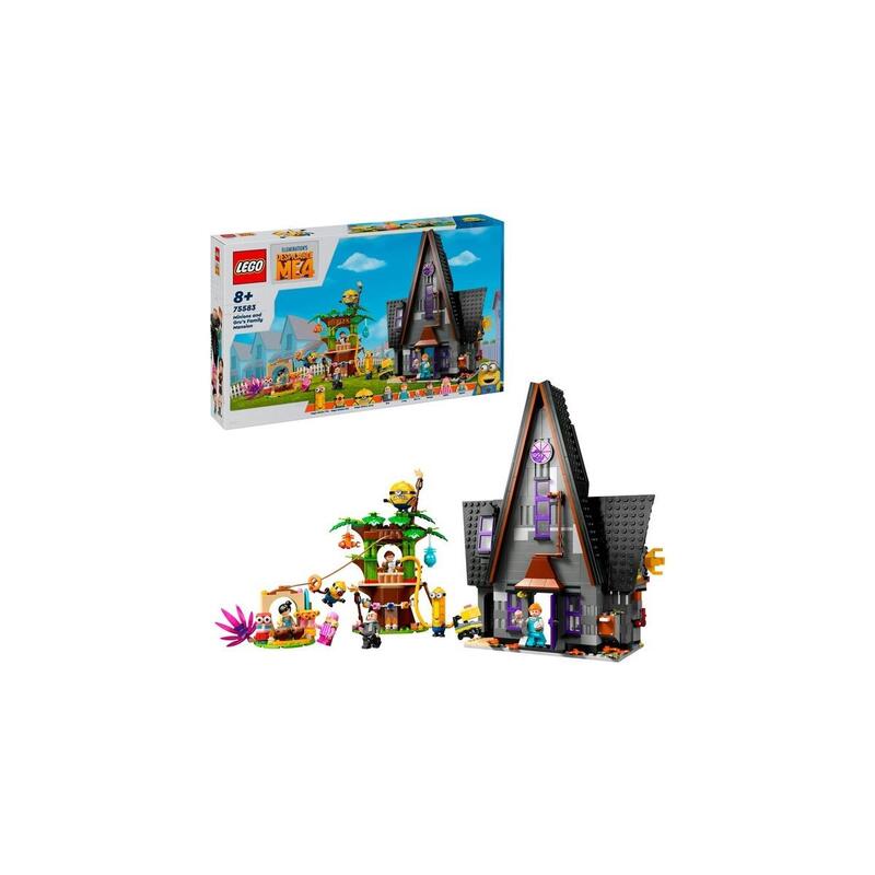 Lego 75583 minions family villa de gru y los minions, 75583