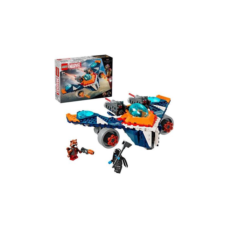 Lego 76278 marvel super heroes rockets raumschiff vs. ronan 76278