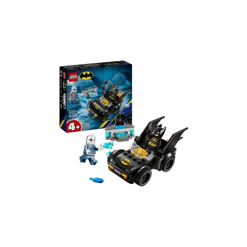 Lego 76301 dc super heroes batman & batmobile vs. mr. freeze, juguete de construcciÓn   76301
