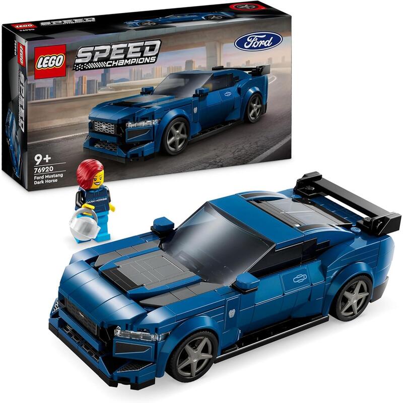Lego 76920 speed champions deportivo ford mustang dark horse coche
