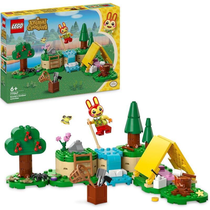 Lego 77047 animal crossing actividades al aire libre con coni