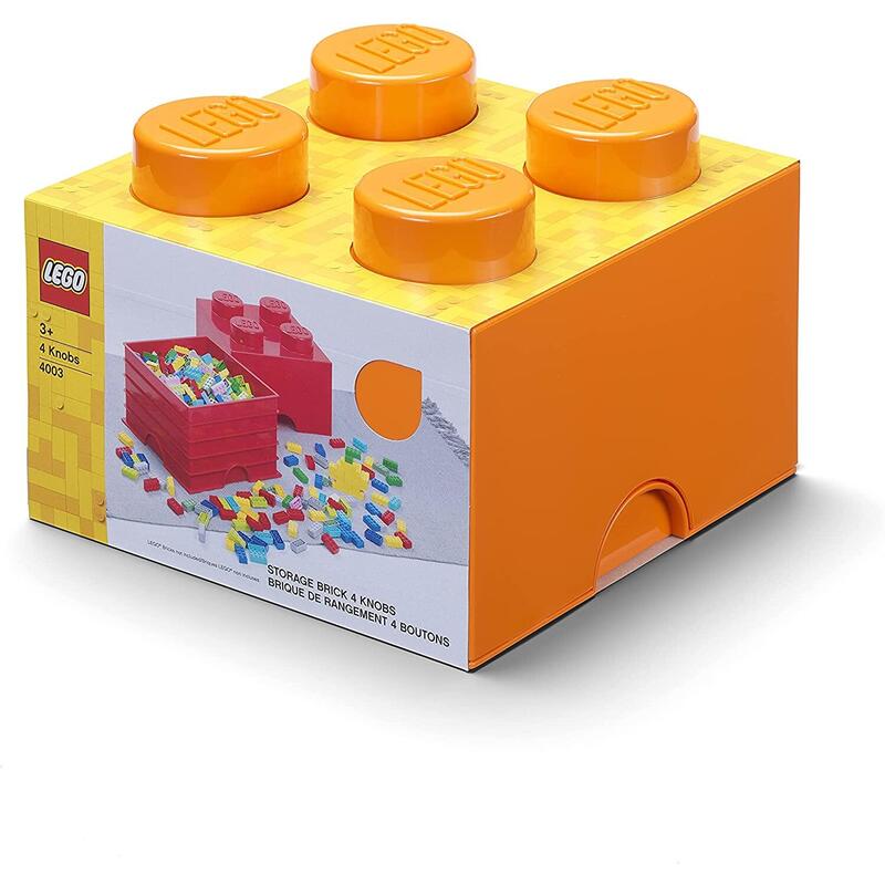 Lego caja en forma de bloque