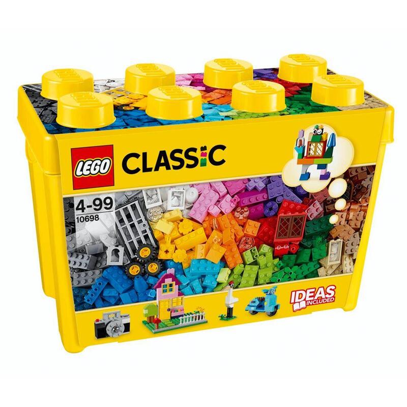 Lego classic 10698 deluxe creative brick box – 790 piezas