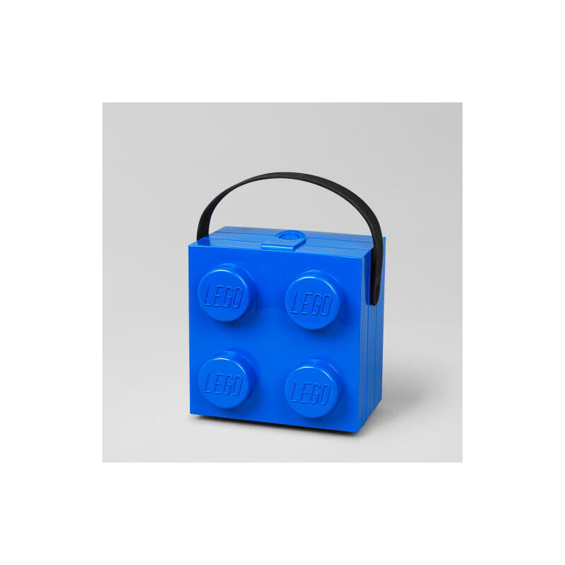 Lego classic lunch box 4 z raczka niebieski