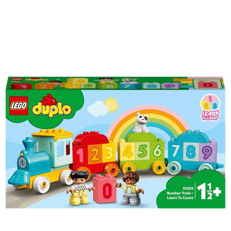 Lego duplo 10954 tren de los nÚmeros: aprende a contar