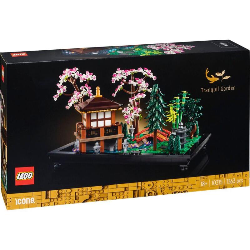 Lego icons 10315 jardÍn tranquilo