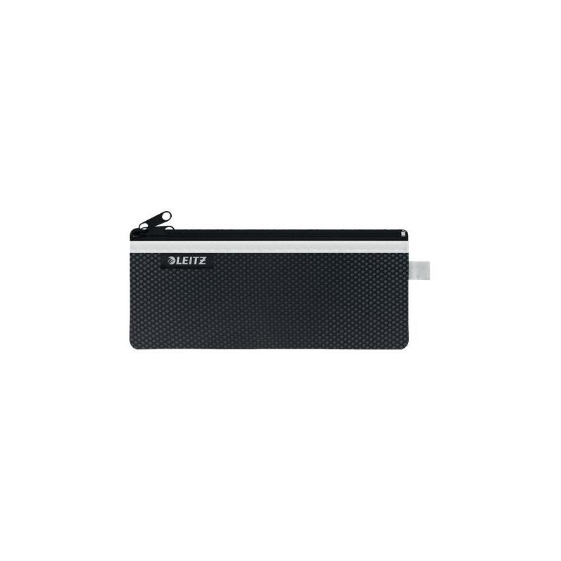 Leitz wow bolsa porta-todo mediana 2 compartimentos – tamaÑo 85x6x210mm – lavable y duradera – cierre de cremallera –