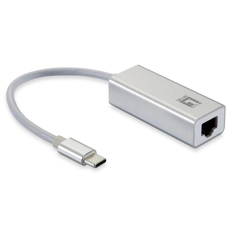 Levelone adaptador usb-c – rj45 10/100/1000 0.15m