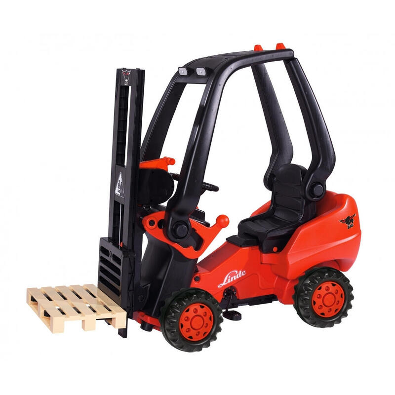 Linde forklift, kinderfahrzeug schwarz/rot