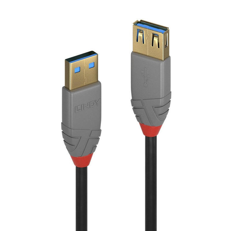 Lindy 36761 cable usb 1 m 3.2 gen 1 (3.1 gen 1) usb a negro