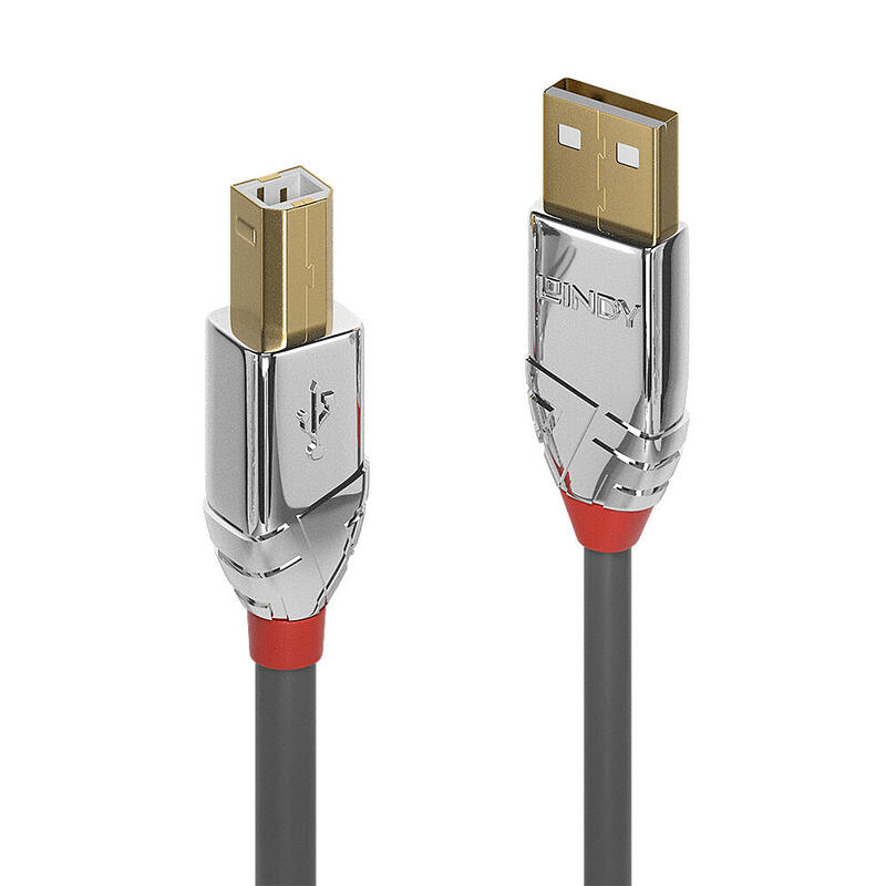 Lindy usb 2.0 cable typ a/b cromo line m/m 0.5m