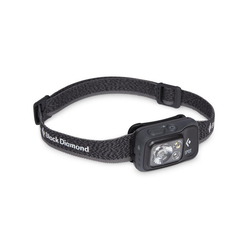 Linterna frontal black diamond spot 400, luz led gris bd6206720004all1