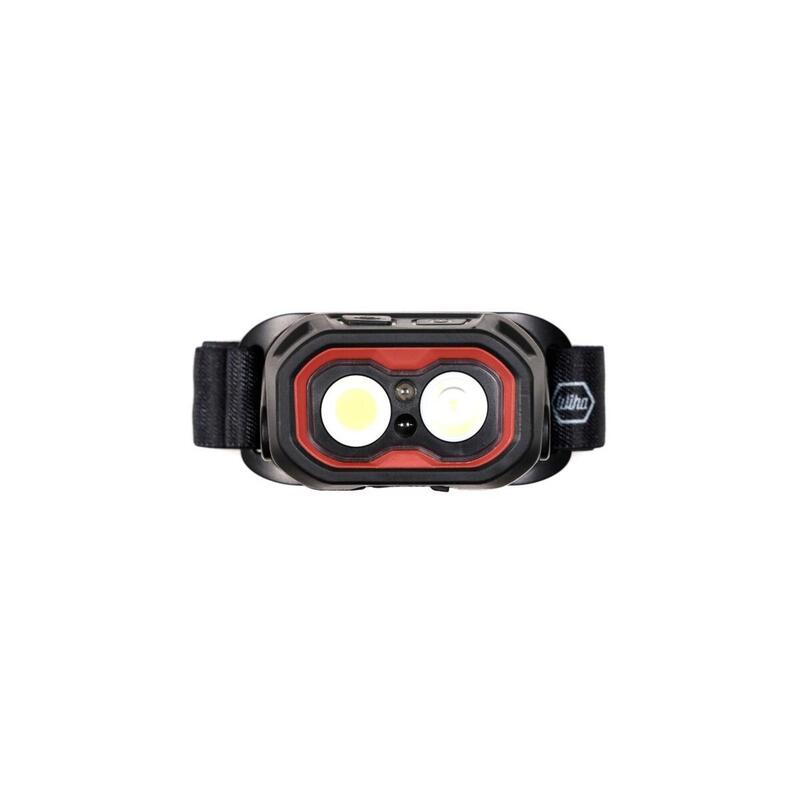Linterna frontal wiha 500 lm, luz led con sensor de movimiento 45700