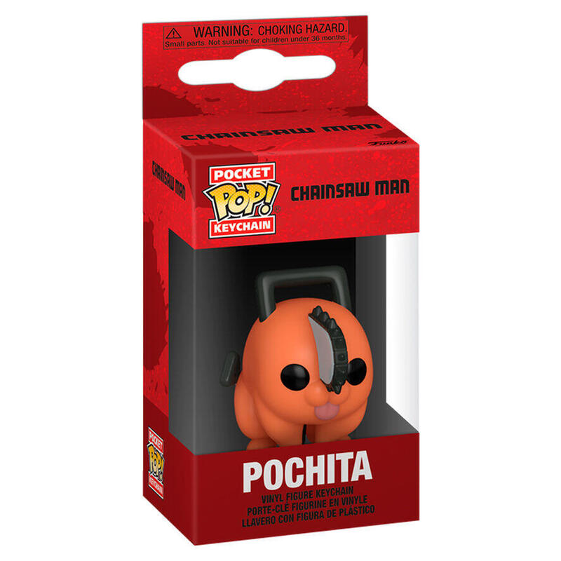 Llavero pocket pop chainsaw man pochita