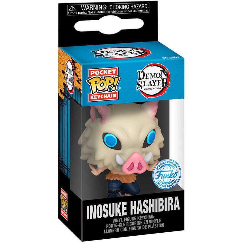 Llavero pocket pop demon slayer kimetsu no yaiba inosuke hashibira exclusive