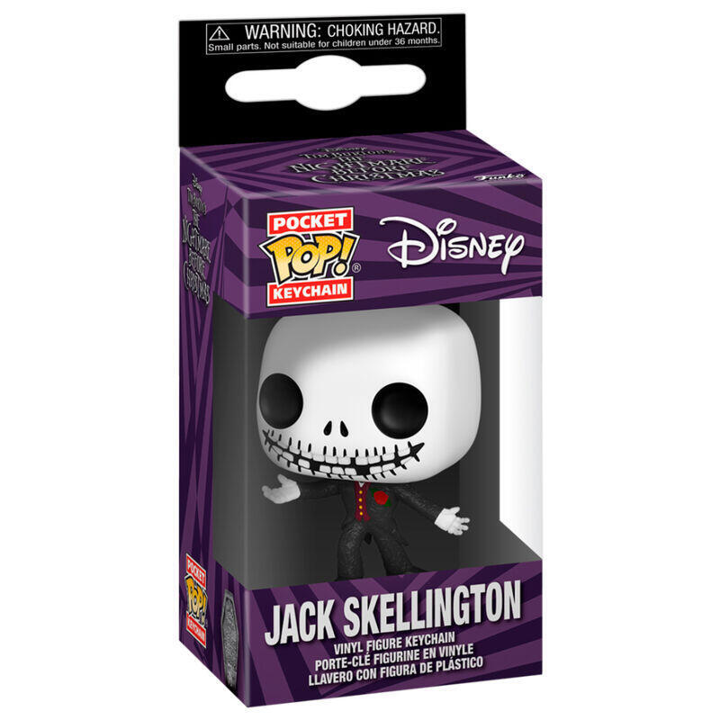 Llavero pocket pop disney pesadilla antes de navidad 30th anniversary jack skellington