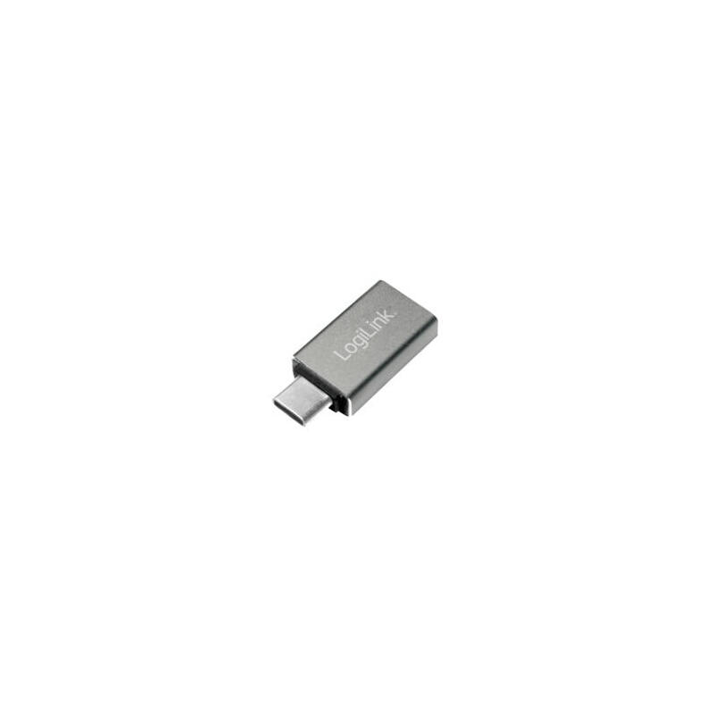 Logilink – adaptador usb-c – usb 3.0 h, silver