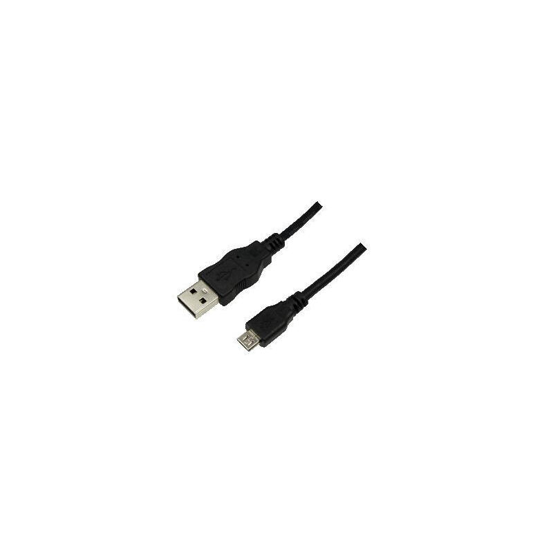 Logilink cable usb 2.0 a micro usb 1m negro cu0058