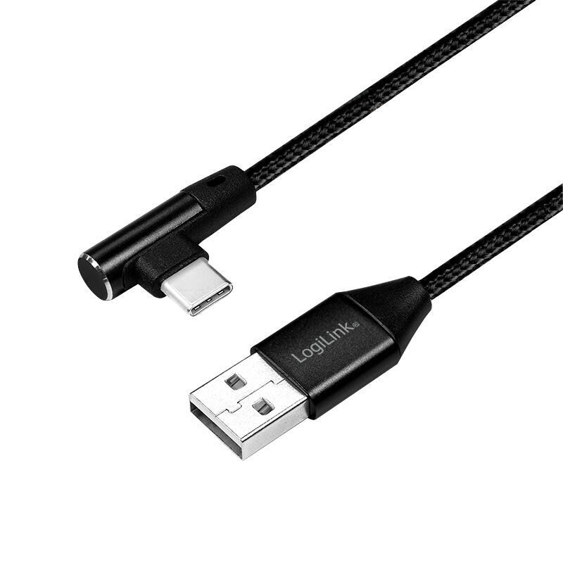 Logilink cu0137 cable usb 0,3 m 2.0 usb a usb c negro