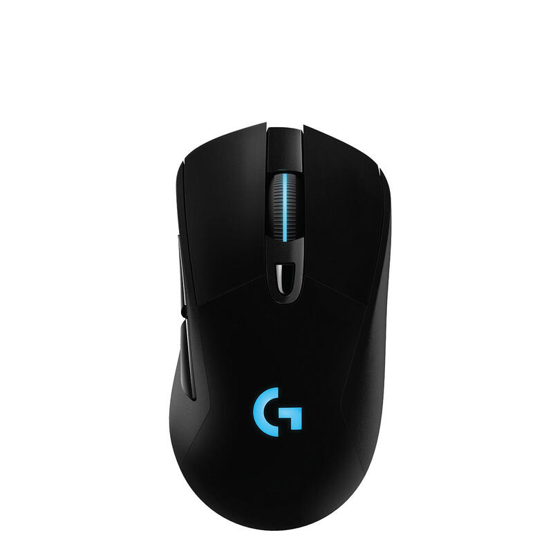 Logitech g703 lightspeed raton inalambrico usb 16000dpi – 5 botones – peso ajustable – iluminacion led – uso diestro – color neg