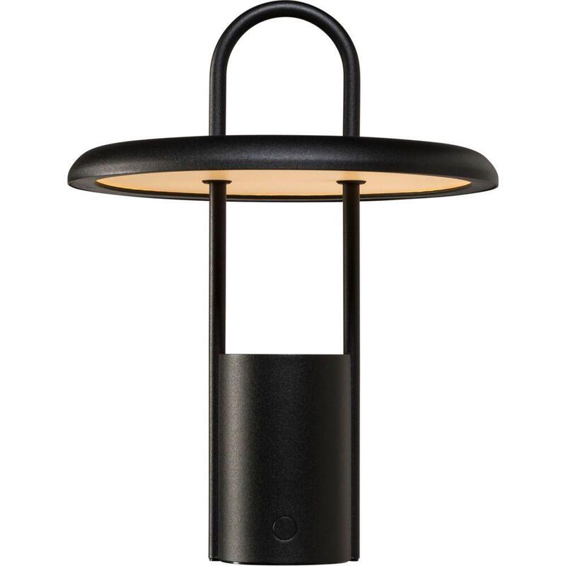 Luz led portÁtil negra stelton pier