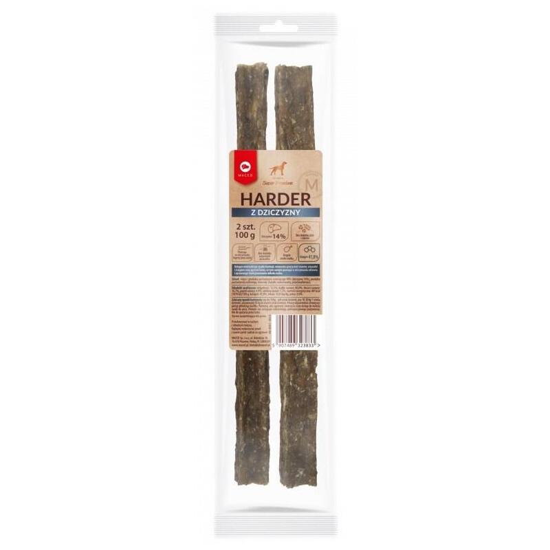 Maced harder rich in game m – masticable para perros – 100g