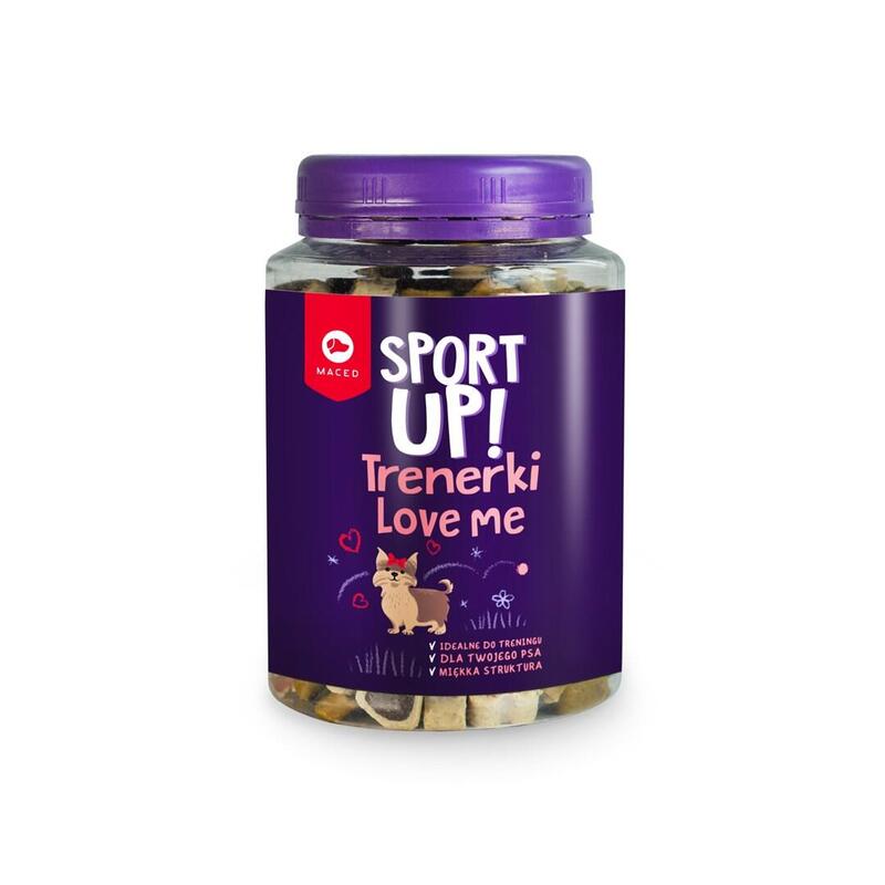 Maced sport up! love mix junior – golosina para perros – 300g