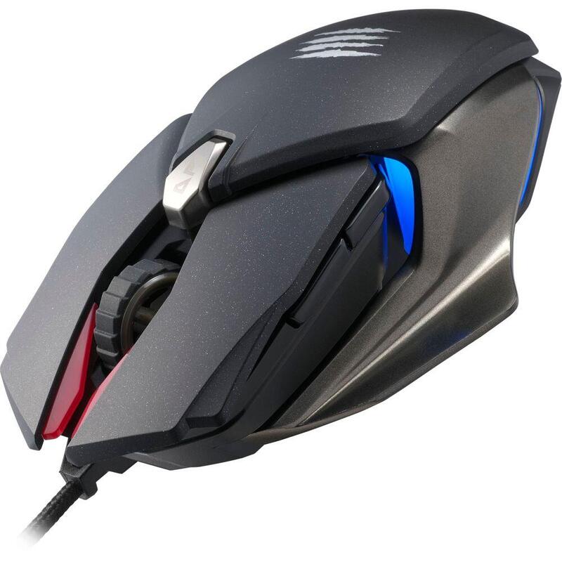 Mad catz b.a.t. 6+ ambidextrous ratÓn gaming 16000dpi rgb negro