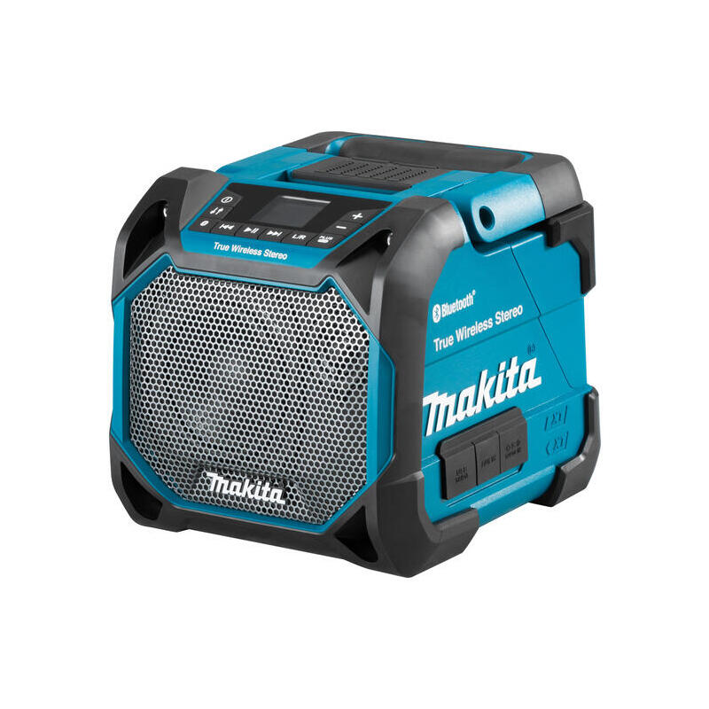 Makita dmr203  altavoz portátil estéreo negro, azul