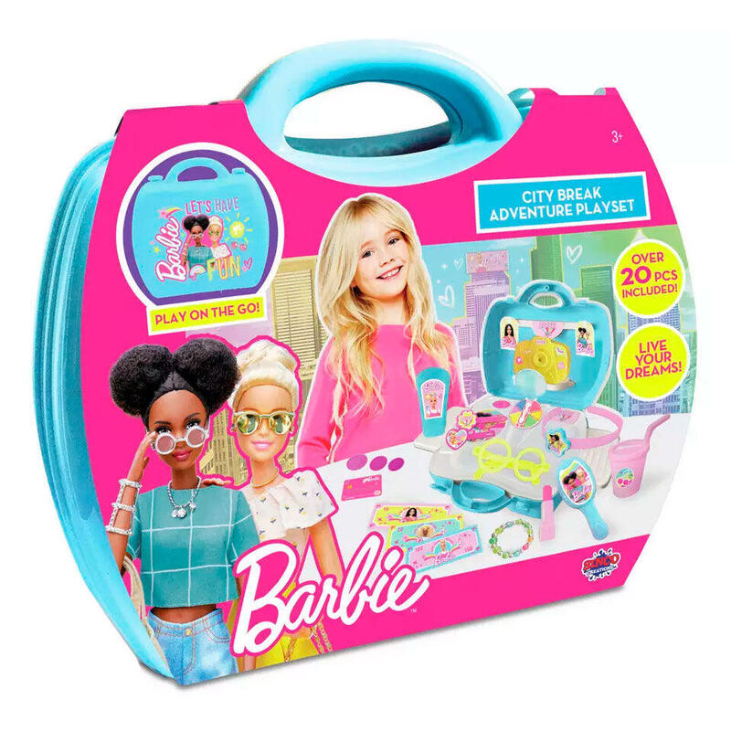 Maletín de accesorios barbie – estilo y diversión