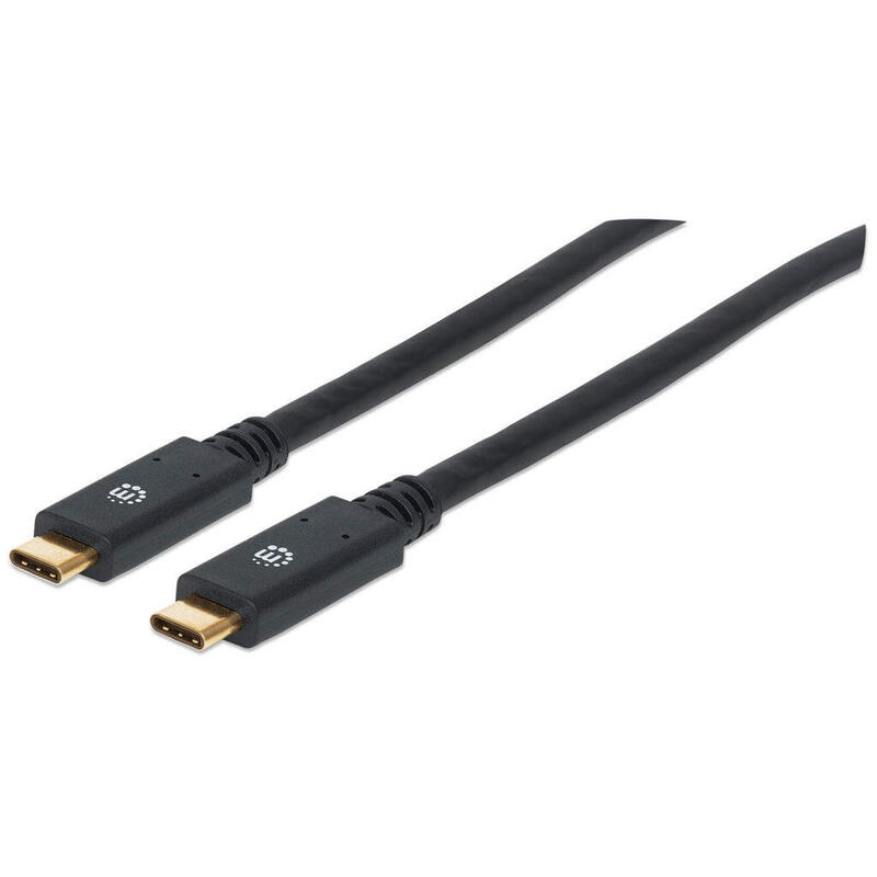 Manhattan 354905 cable usb 2 m usb 3.2 gen 1 [3.1 gen 1] usb c negro